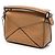 Borsa Nano Puzzle LOEWE in vitello marrone - vista 2