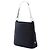 Borsa Prada Tessuto nera con manico in metallo Nero - vista 2