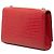 Bolsa Tiracolo Saint Laurent Kate Small em couro com relevo de crocodilo vermelha com monograma e tassel Vermelho - vista 2