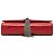 Bolsa Tiracolo Saint Laurent Kate Small em couro com relevo de crocodilo vermelha com monograma e tassel Vermelho - vista 3
