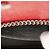 Bolsa Tiracolo Saint Laurent Kate Small em couro com relevo de crocodilo vermelha com monograma e tassel Vermelho - vista 6