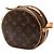 Borsa Crossbody Louis Vuitton Monogram Boite Chapeau Souple PM Marrone - vista 2