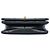 Borsa a tracolla Chanel Small Quilted Lambskin On And On Chain Flap nera Nero - vista 3