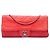 Borsa a tracolla Chanel CC Quilted Lambskin Ultimate Stitch Wallet On Chain Rossa Rosso