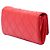 Borsa a tracolla Chanel CC Quilted Lambskin Ultimate Stitch Wallet On Chain Rossa Rosso - vista 2