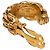 Orecchini a clip a cerchio intrecciato placcati oro Chanel Gold D'oro - vista 3