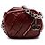 Rote Chanel CC gesteppte Lammleder Camera Bag