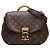 Borsa Satchel Louis Vuitton Monogram Eden MM Marrone