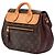 Borsa Satchel Louis Vuitton Monogram Eden MM Marrone - vista 2