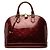 Borsa Louis Vuitton Monogram Vernis Alma PM rossa Rosso