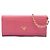 Borsa a tracolla Prada Saffiano Wallet On Chain Rosa