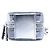 Borsa Cube Coco Punk Chanel in lambskin metallizzato argento - vista 3