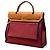 Borsa Hermès Toile Herbag Zip 31 rossa Rosso - vista 2