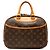 Borsa a mano Louis Vuitton Monogram Trouville Marrone
