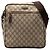 Borsa a tracolla Gucci GG Supreme marrone