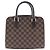 Borsa Triana in Damier Ebene marrone Louis Vuitton