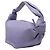 Mini borsa Double Knot Bottega Veneta in vitello viola Porpora - vista 2