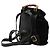 Bamboo Zaino Gucci in camoscio nero con bambù - vista 2