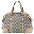 Borsa Satchel Nice Dome Gucci Small GG Supreme Beige