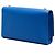 Borsa a tracolla Kate Monogram in pelle Grain de Poudre blu Saint Laurent Medium - vista 2