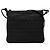 Borsa a tracolla Fendi Zucchino Canvas nera Nero