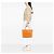 Borsa Tote Gucci Microguccissima Nice Arancione - vista 7