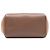 Bamboo Mini borsa satchel Gucci in camoscio marrone con bambù - vista 3