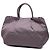 Borsa Tote Prada Tessuto Fiocco Viola Porpora - vista 2