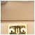 Borsa a tracolla Gucci in pelle marrone con G intrecciate - vista 6