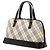 Borsa a mano Burberry Nova Check in tela beige - vista 2