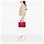 Borsa Lady Dior Large in pelle d'agnello Cannage rossa Dior Rosso - vista 7