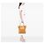 Bamboo Borsa Tote Large Laidback Crafty Gucci in pelle di vitello marrone - vista 7