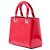 Borsa Lady Dior Medium in vernice rossa Dior Rosso - vista 2