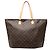 Borsa Tote Louis Vuitton Monogram All-In MM Marrone