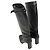 Schwarze Christian Dior Lederstiefel mit Absatz Größe 37.5 - Ansicht 4
