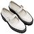 Hermès White Hermes Leather Platform Mary Janes Size 38 - view 2
