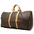 Borsa da viaggio Louis Vuitton Monogram Keepall Bandouliere 55 Marrone - vista 2