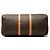Borsa da viaggio Louis Vuitton Monogram Keepall Bandouliere 55 Marrone - vista 3
