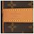 Borsa da viaggio Louis Vuitton Monogram Keepall Bandouliere 55 Marrone - vista 5