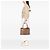 Tote Gucci Medium GG Canvas Bamboo Libeccio Beige - vista 6