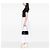 Borsa a tracolla Chanel Terry Cloth CC Sport Line Nera Nero - vista 5