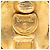 Orecchini a clip rotondi Chanel CC placcati oro D'oro - vista 3