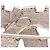 Spilla Baguette Chanel CC in Ottone Argento e Strass - vista 3