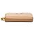 Portamonete con zip Prada Saffiano Brown Marrone - vista 3