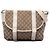 Borsa a tracolla Gucci GG Canvas beige