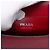 Borsa crossbody a busta monocromatica Prada Saffiano Cuir rossa Rosso - vista 6