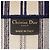 Book Tote Tote Bag Book Dior Large in tela a righe blu - vista 5