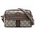 Borsa a tracolla Gucci Mini GG Supreme Web Ophidia Beige