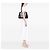 Borsa Satchel D Light in denim nero con patch Dior - vista 7