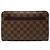 Borsa Pochette Clutch Louis Vuitton Damier Ebene Saint Louis Marrone